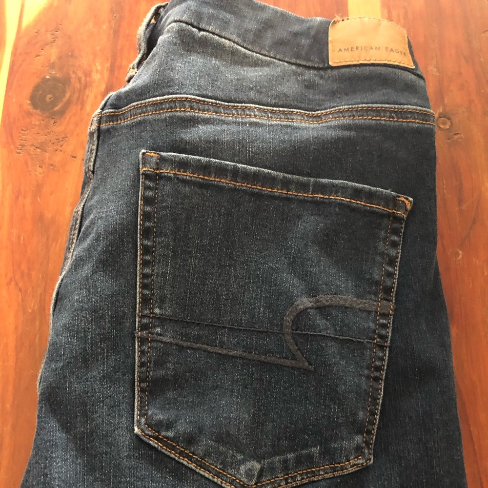 American Eagle High Rise Curvy Jegging, size 16